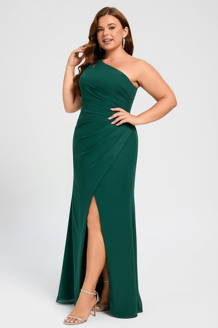 Robe De Bal Émeraude Élégante - gallery 8