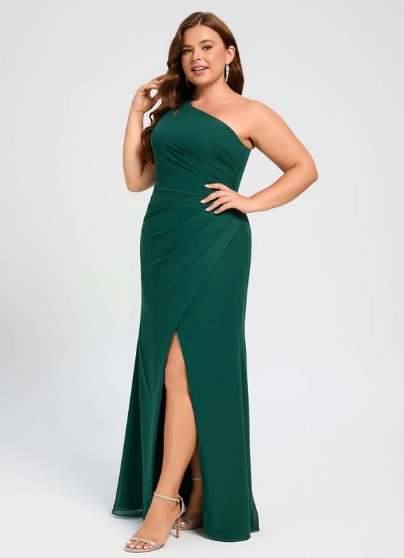 Robe De Bal Émeraude Élégante - gallery 8