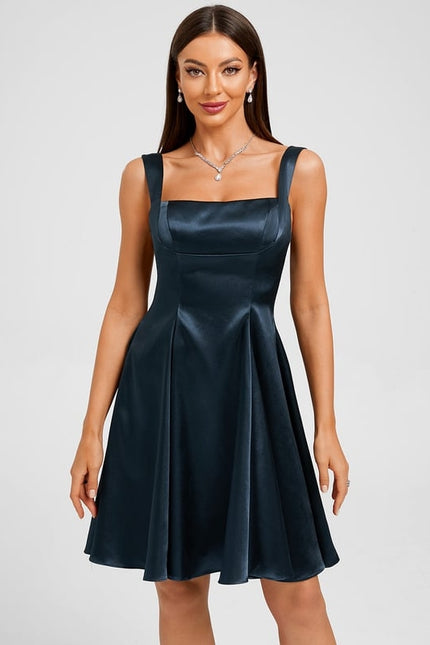 Robe De Bal Satin Évasée - gallery 2