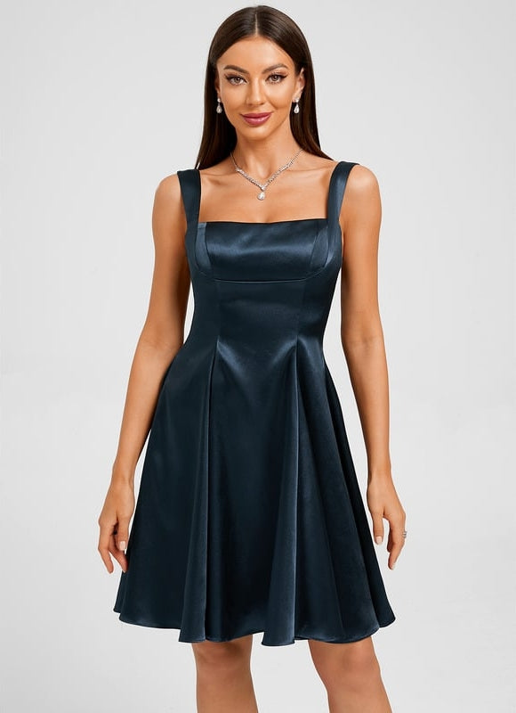 Robe De Bal Satin Évasée - gallery 2