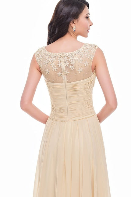 Robe De Bal Légère Crémeuse - gallery 2