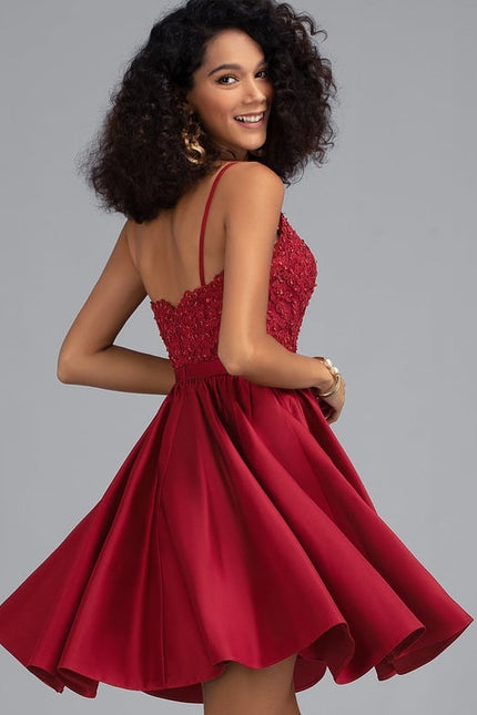 Robe De Bal Évasée Brodée - gallery 3