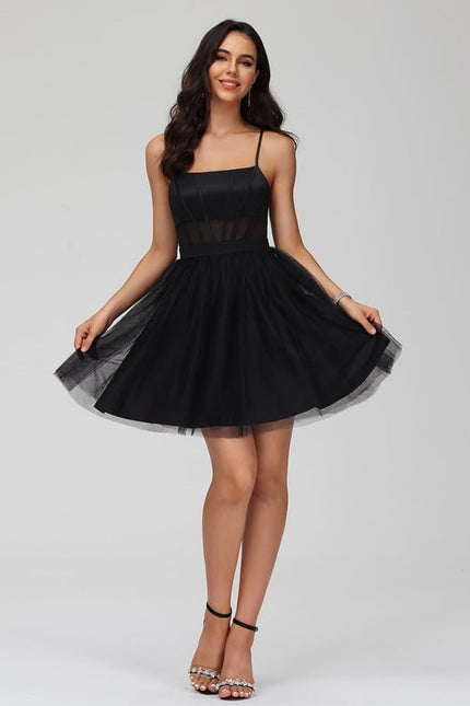 Robe De Bal Tulle Courte - gallery 7