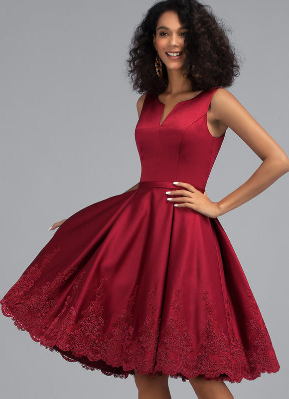 Robe De Bal Élégance Rubis