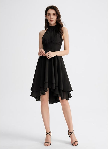 Robe De Bal Noir Flottante