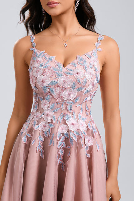 Robe De Bal Courte Tulle Brodée - gallery 7