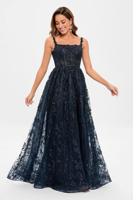 Robe De Bal Organza Marine - gallery 2