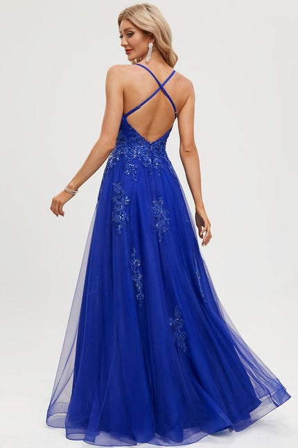 Robe De Bal Tulle Azur - gallery 5
