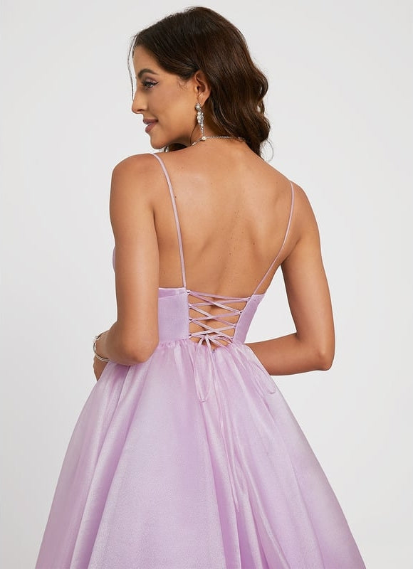 Robe De Bal Lavande Aérienne - gallery 5