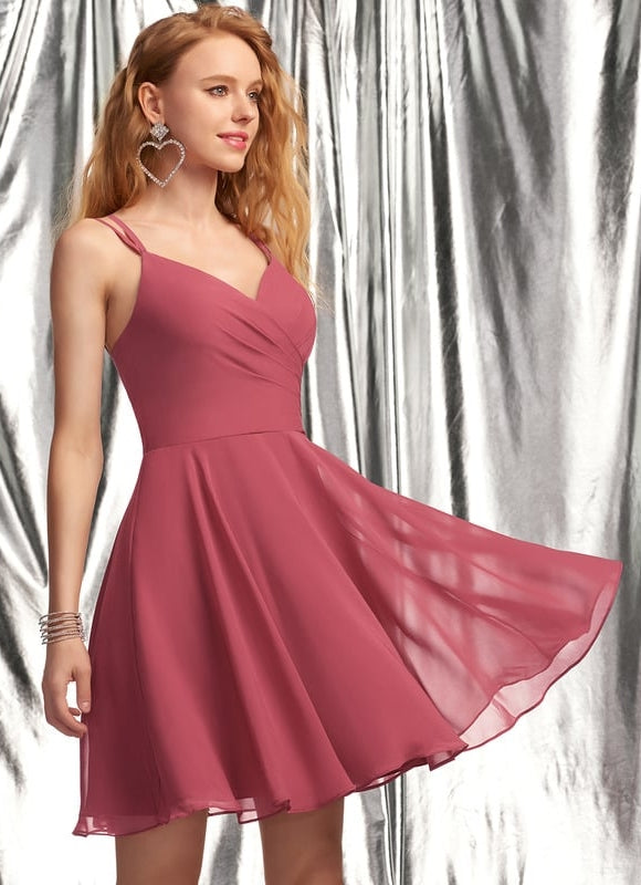 Robe De Bal Fluide Rose