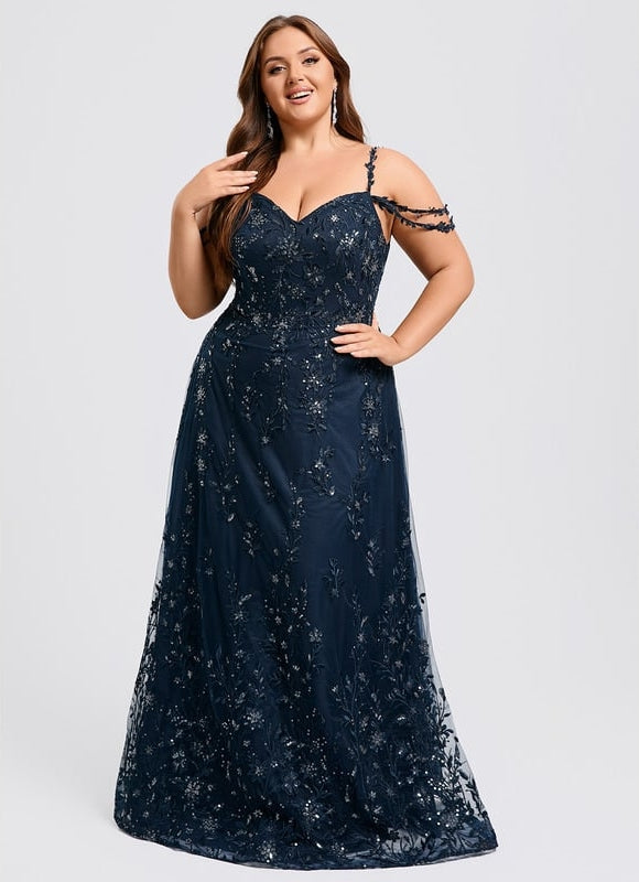 Robe De Bal Émeraude Délicate - gallery 9