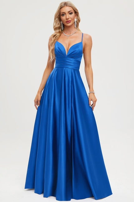 Robe De Bal Longue Satinée - gallery 4