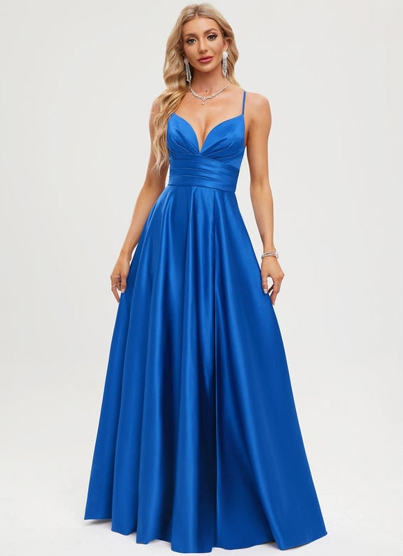 Robe De Bal Longue Satinée - gallery 4
