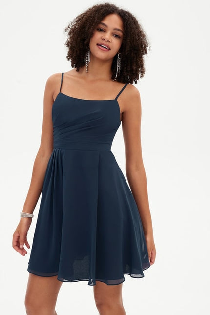 Robe De Bal De Soirée Marine - gallery 3