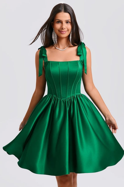 Robe De Bal Émeraude Enjouée