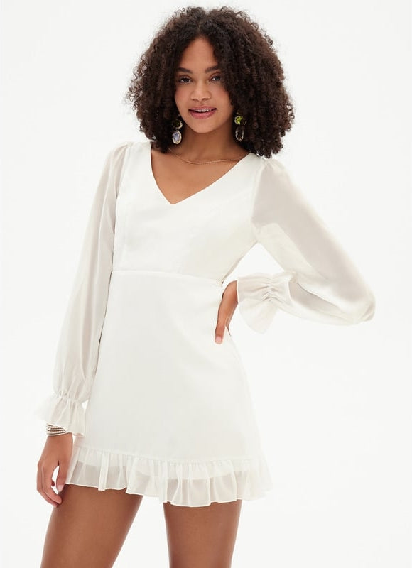 Robe De Bal Vaporeuse Blanche