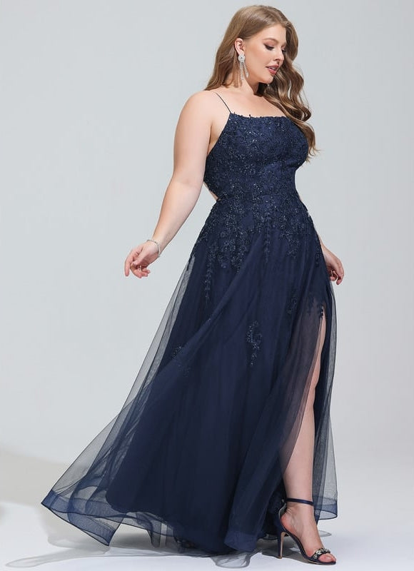 Robe De Bal Tulle Noire - gallery 8