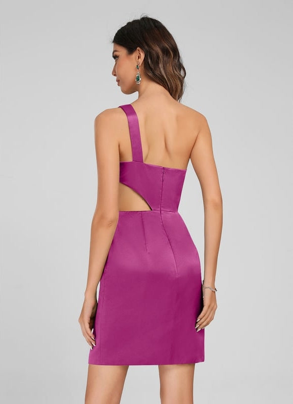 Robe De Bal Satiné Émeraude Élégant - gallery 3