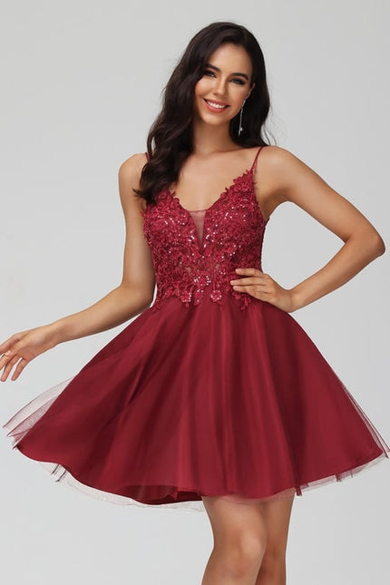 Robe De Bal Tulle Bleu Nuit - gallery 1