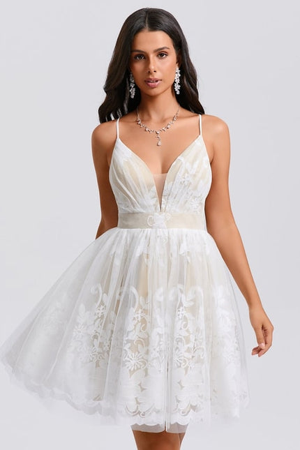 Robe De Bal Tulle Florale - gallery 5