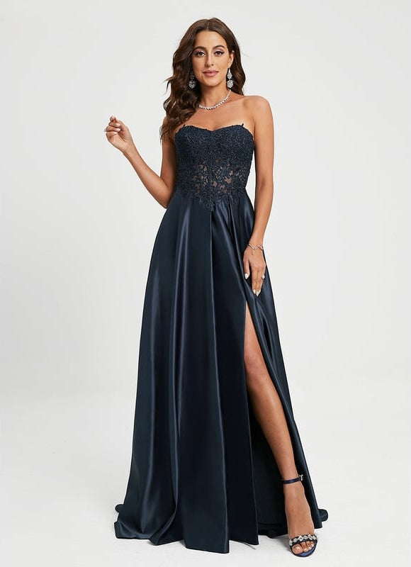 Robe De Bal Éclat Satin