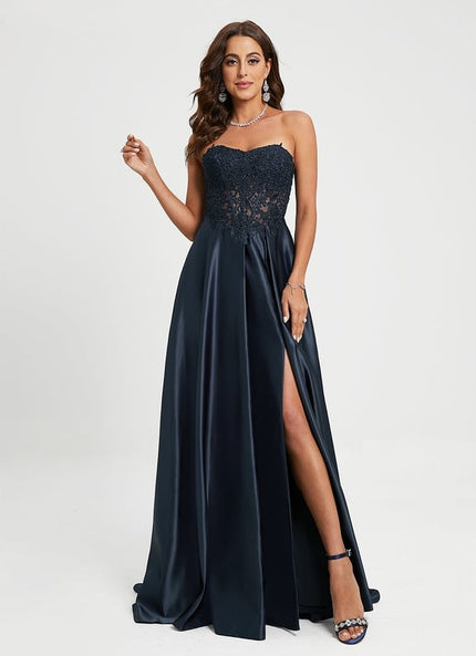 Robe De Bal Éclat Satin