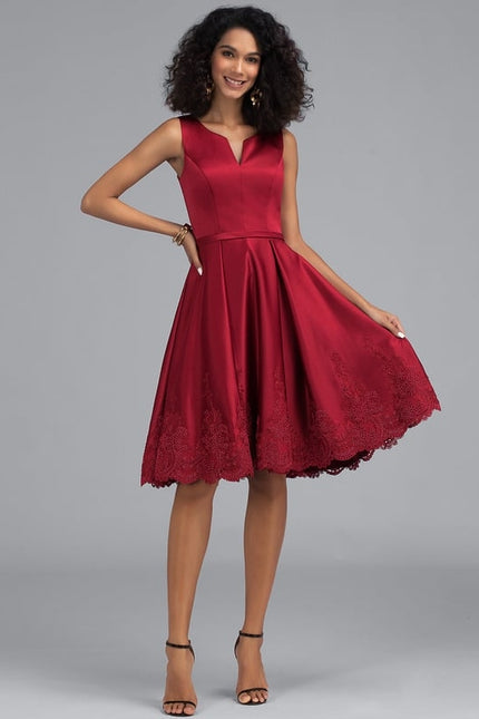 Robe De Bal Élégance Rubis - gallery 1