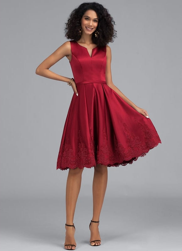 Robe De Bal Élégance Rubis - gallery 1