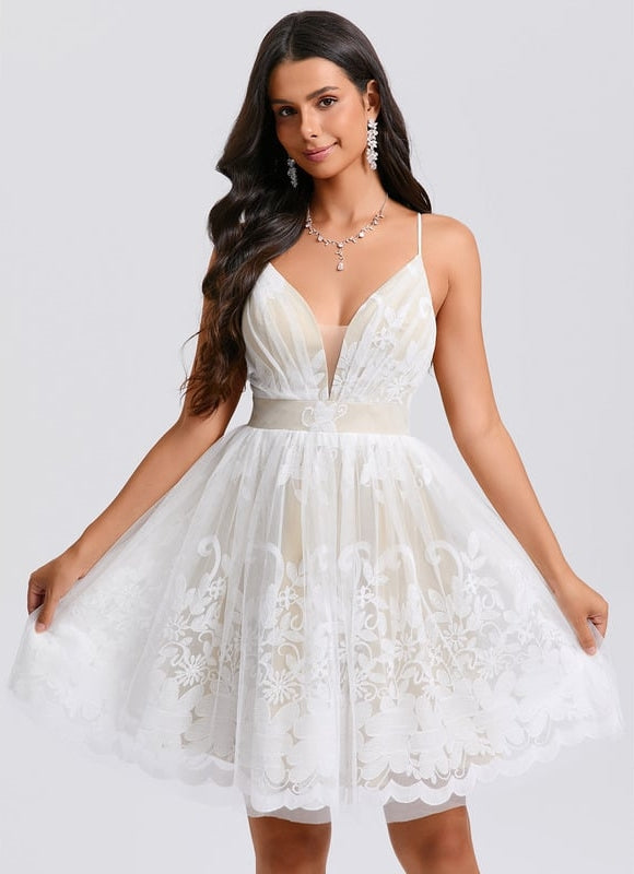 Robe De Bal Tulle Florale