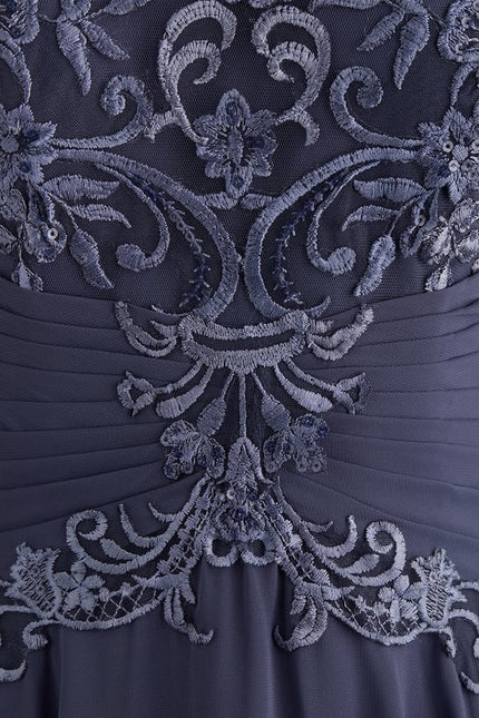 Robe De Bal Longue Marine Chic - gallery 3