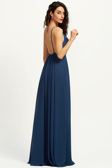 Robe De Bal Bordeaux Fluide - gallery 1