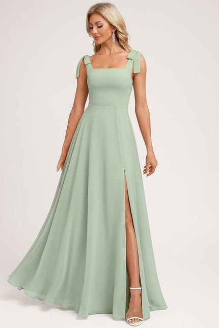 Robe De Bal Longue Verte - gallery 8