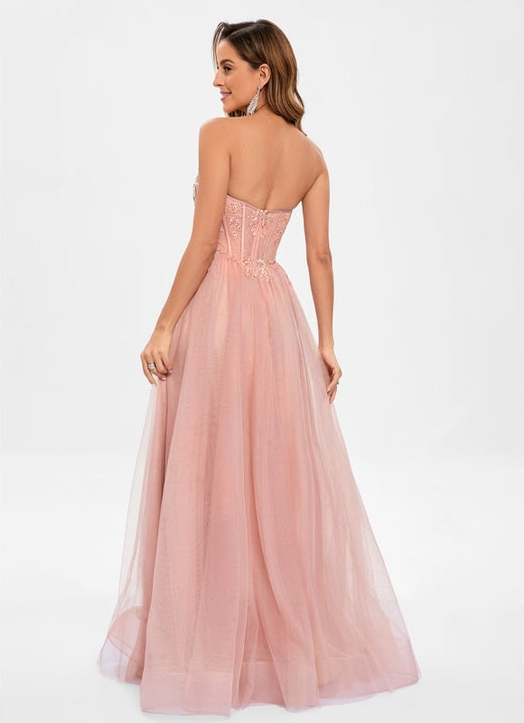Robe De Bal Élégance De Brume - gallery 1