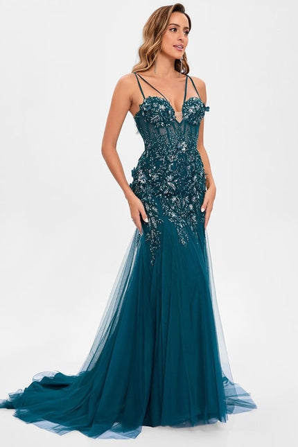 Robe De Bal Traîne Tulle - gallery 1