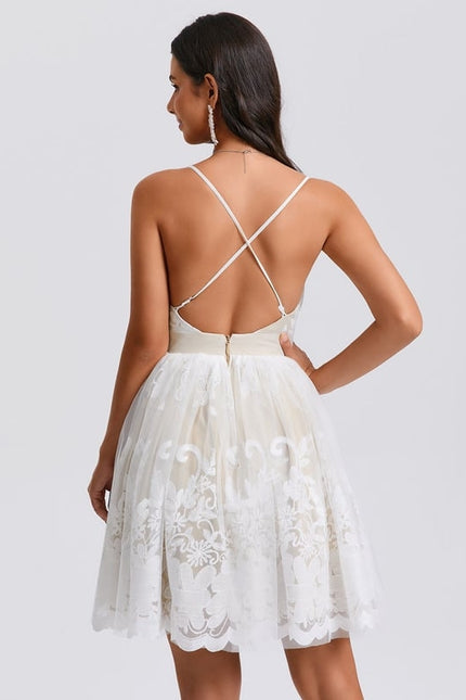 Robe De Bal Tulle Florale - gallery 3