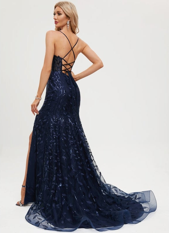 Robe De Bal Sirène Nuit - gallery 2