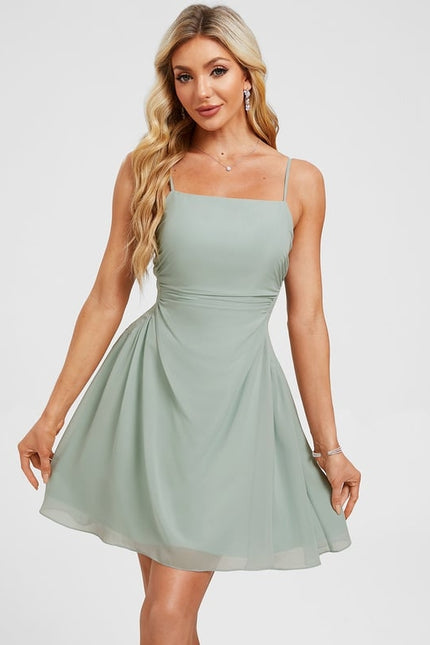 Robe De Bal Cocktail Mousseline