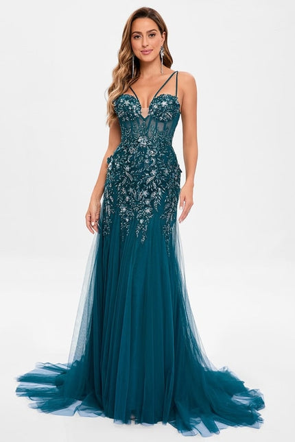 Robe De Bal Traîne Tulle - gallery 4