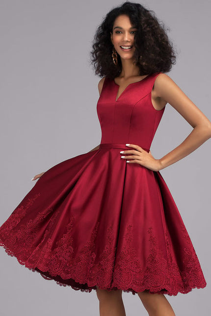 Robe De Bal Élégance Rubis - gallery 8