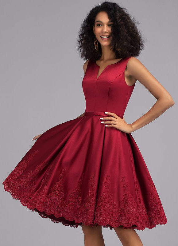 Robe De Bal Élégance Rubis - gallery 8