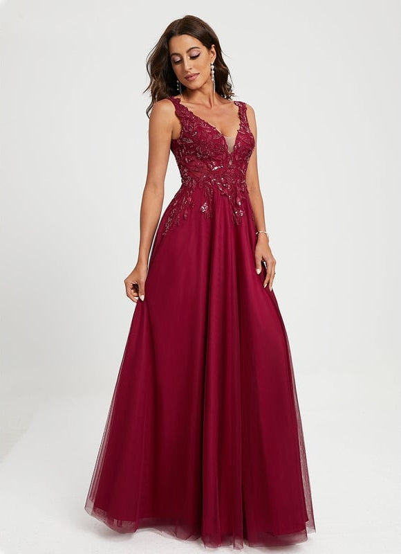 Robe De Bal Éclat Cerise - gallery 3