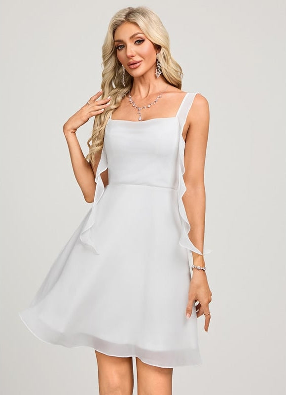 Robe De Bal Flottante Blanche