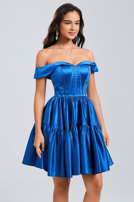Robe De Bal Satin Voluminieuse - gallery 4