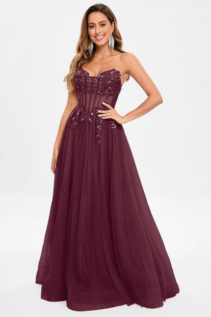 Robe De Bal Élégance De Brume - gallery 9