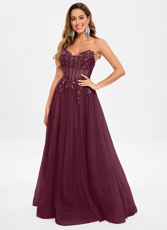 Robe De Bal Élégance De Brume - gallery 9