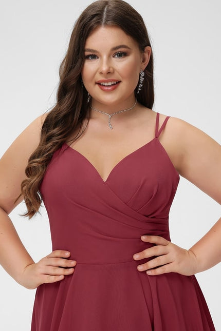 Robe De Bal Fluide Rose - gallery 7