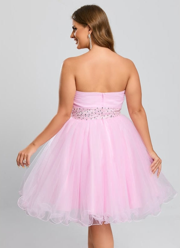 Robe De Bal Tulle Poudrée - gallery 9