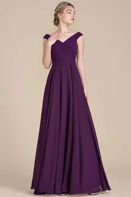 Robe De Bal Violet Légèreté - gallery 2