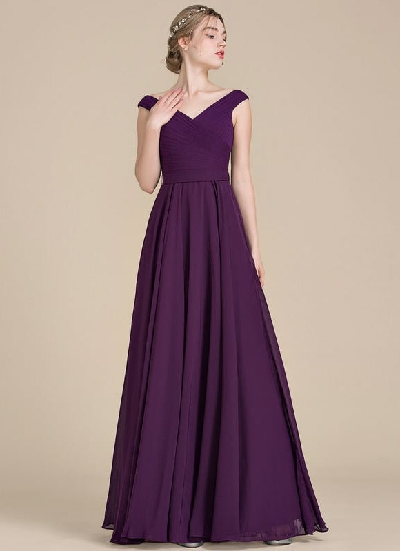 Robe De Bal Violet Légèreté - gallery 2