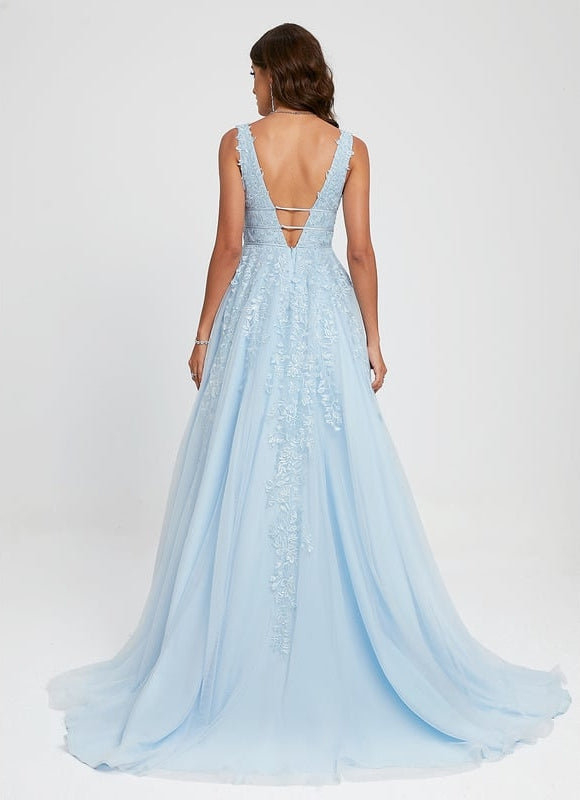 Robe De Bal Aquarelle Éthérée - gallery 1